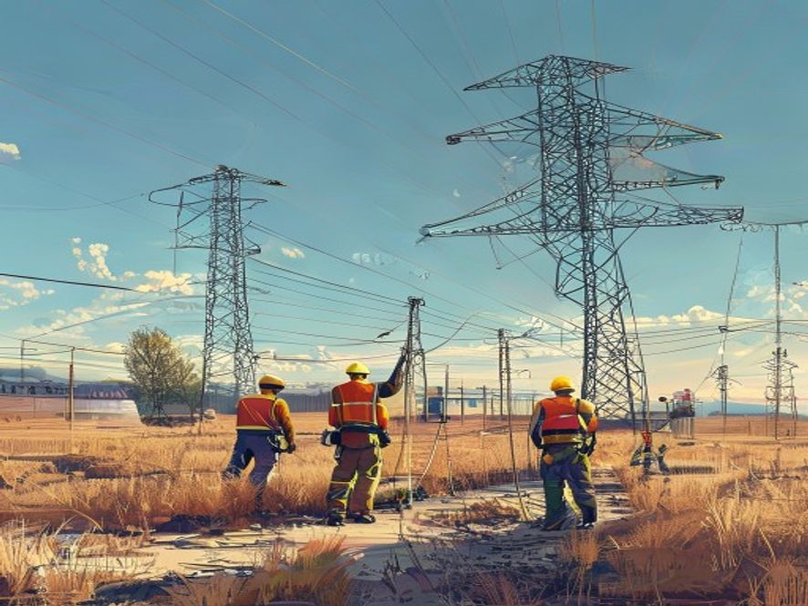 Factory-direct mobile substation providing rapid power restoration for utility applications.