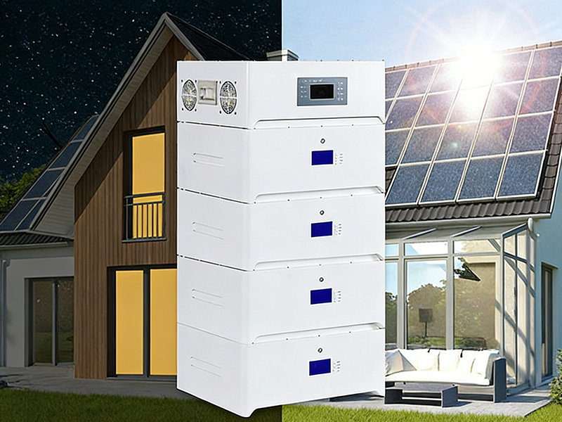Off-Grid Energy Storage from Rooftop Solar Panels