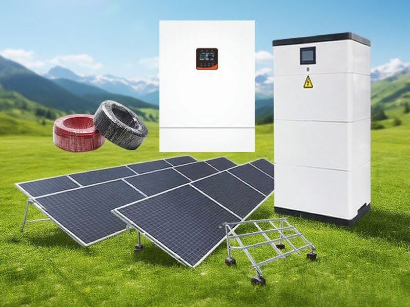 Battery System Powered by Rooftop Solar