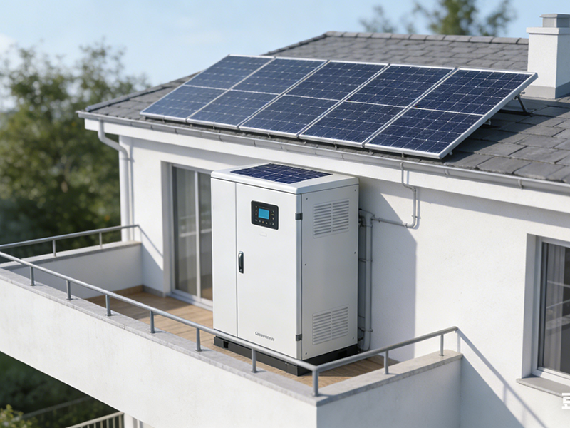 All-in-One Home Solar & Energy Storage Cabinet