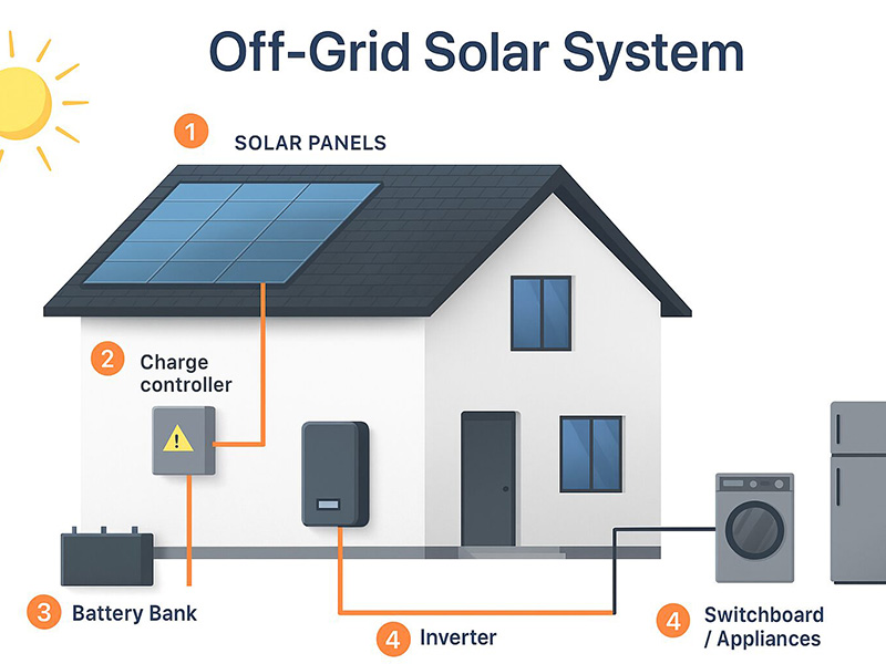 Home Solar-plus-storage System